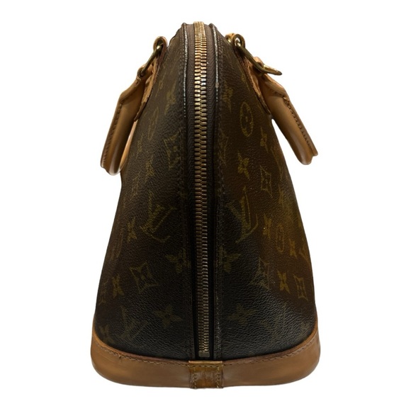 Vintage Louis Vuitton Monogram “Alma” Handbag Width 11x Base 6.5 x H 9” … - Picture 14 of 16